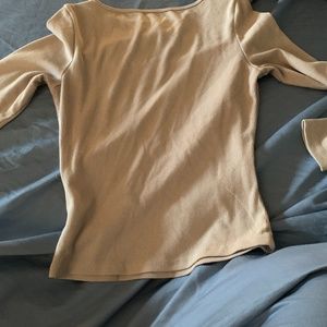 Long sleeve tight skin crop top